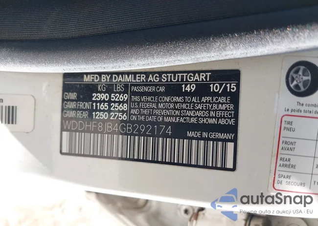 WDDHF8JB4GB292174: 42992025