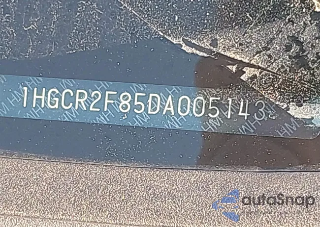 1HGCR2F85DA005143: 42992192