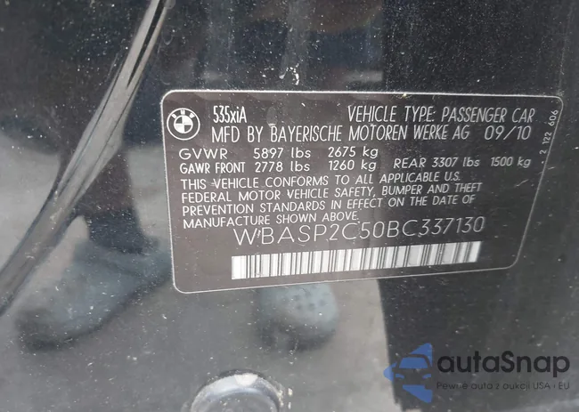 WBASP2C50BC337130: 42993834