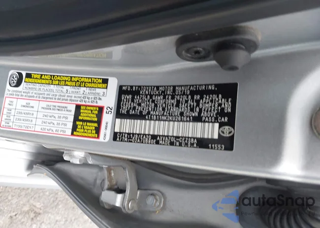 4T1B11HK2KU261641: 42993874