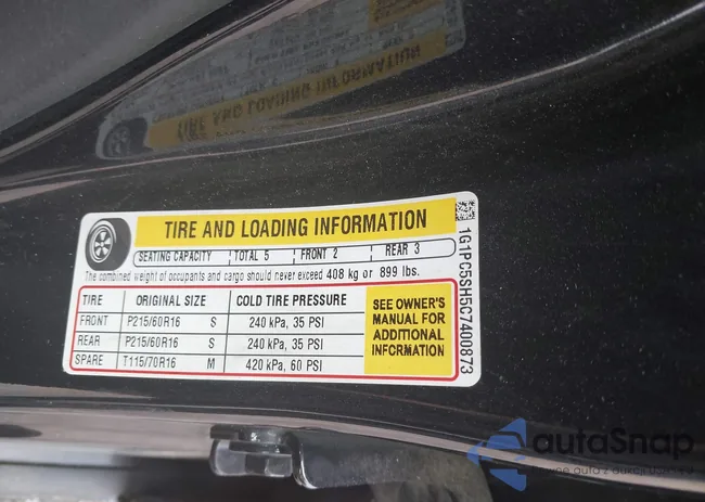 1G1PC5SH5C7400873: 42992978