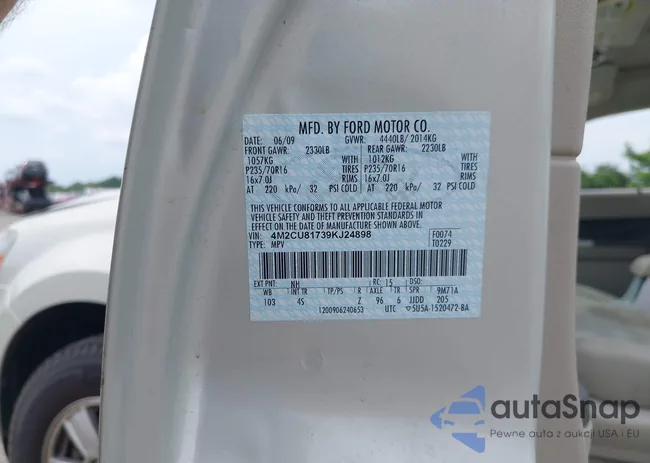 4M2CU81739KJ24898: 42993090