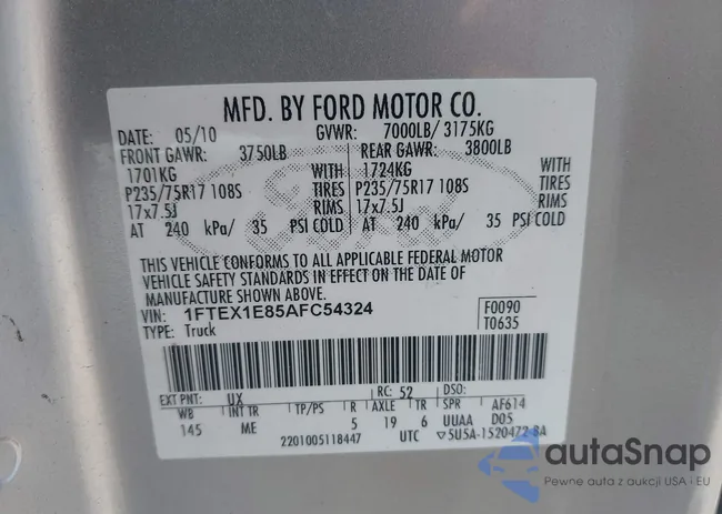 1FTEX1E85AFC54324: 42993169