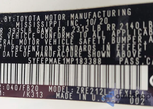 5YFEPMAE1MP183388: 42993271