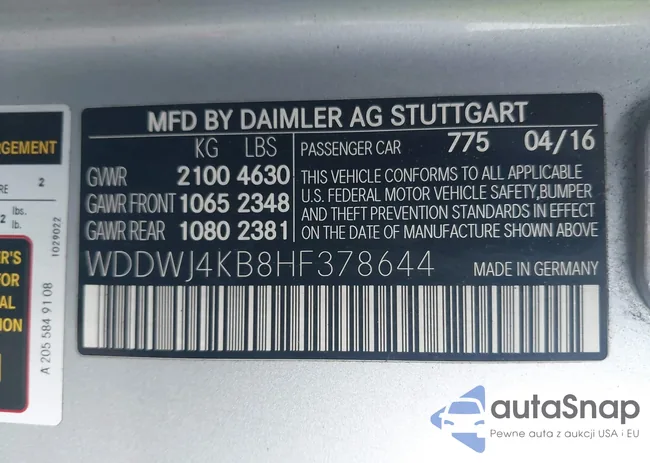 WDDWJ4KB8HF378644: 42994647