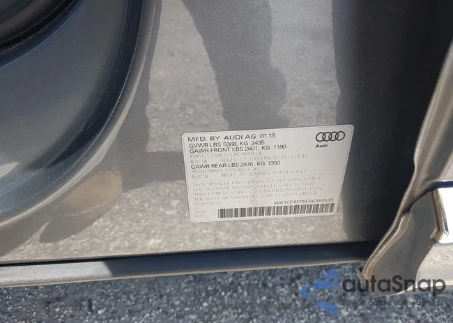 WA1CFAFP9DA056535: 42993980