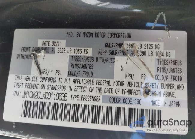 JM1CW2CLXC0110636: 42994034