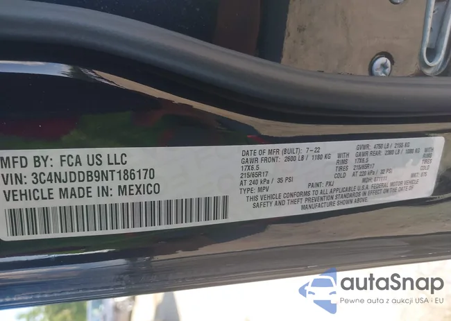 3C4NJDDB9NT186170: 42994135