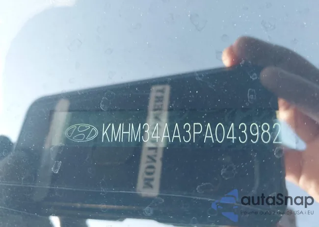 KMHM34AA3PA043982: 42994237