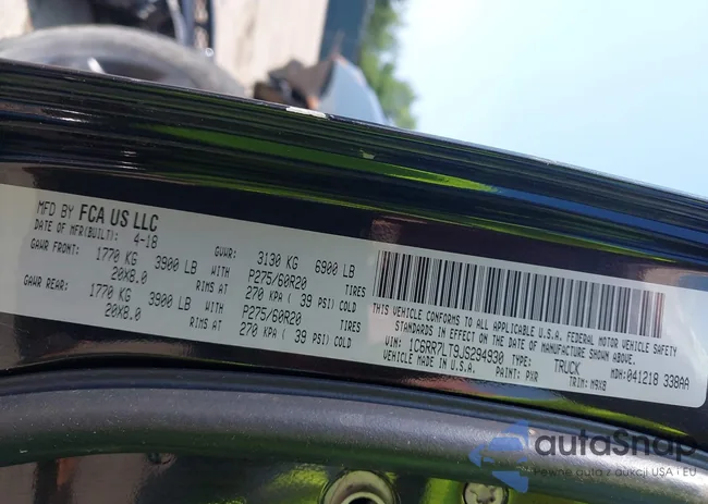 1C6RR7LT9JS294930: 42995526