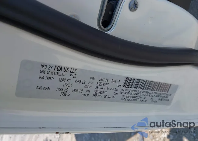 3C4PDDAG6GT118296: 42995537