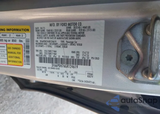 3FA6P0H76GR124619: 42995738