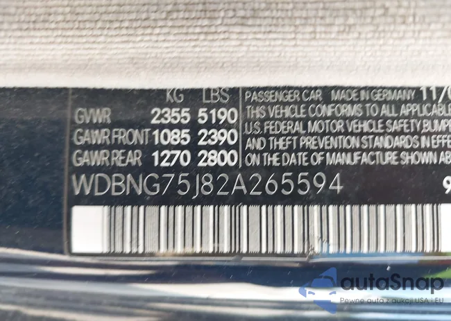 WDBNG75J82A265594: 42995785