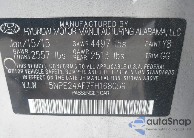 5NPE24AF7FH168059: 42995894