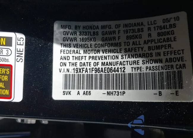 19XFA1F96AE064412: 42995018