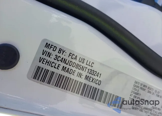 3C4NJDDB5NT133241: 42995253