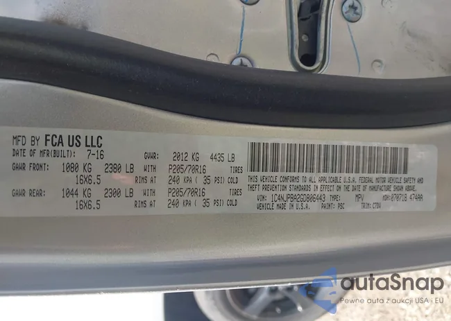 1C4NJPBA2GD806443: 42996393