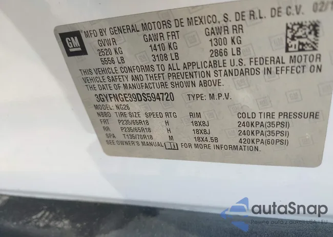 3GYFNGE39DS594720: 42996736