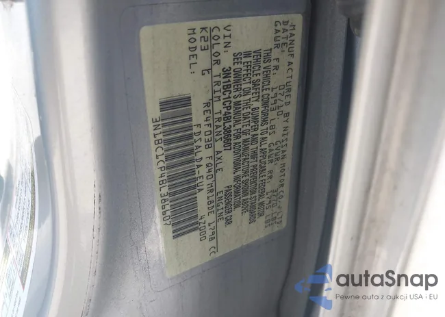 3N1BC1CP4BL386607: 42996825