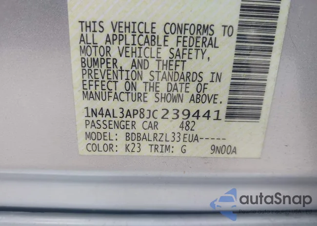 1N4AL3AP8JC239441: 42996875