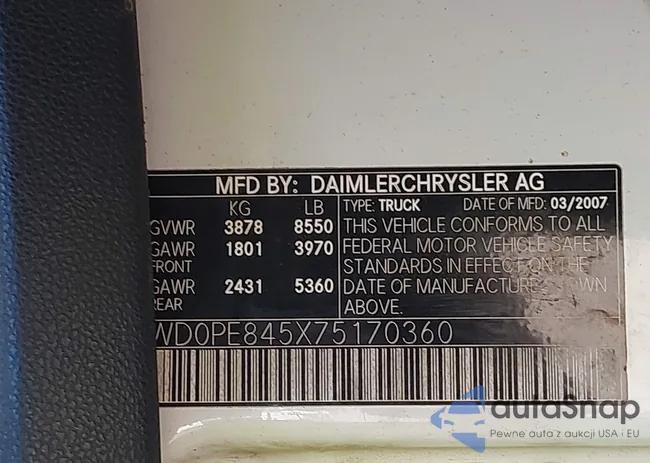 WD0PE845X75170360: 42996142