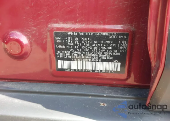 4S4BRBAC4D3262669: 42996280