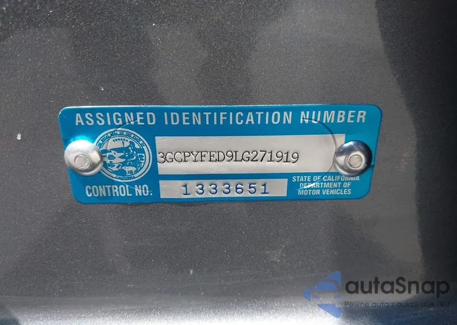3GCPYFED9LG271919: 42996320