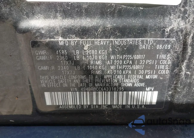 4S4BRBCC6A3318295: 42997459