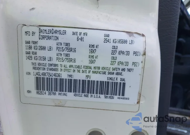 1J4GL48K72W146361: 42997596