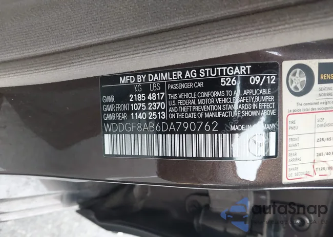 WDDGF8AB6DA790762: 42997632