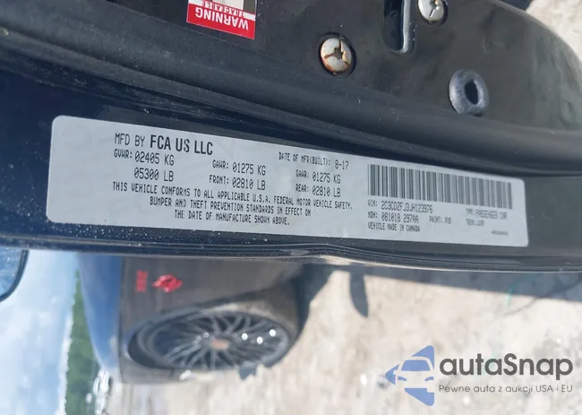 2C3CDZFJ3JH123976: 42997649