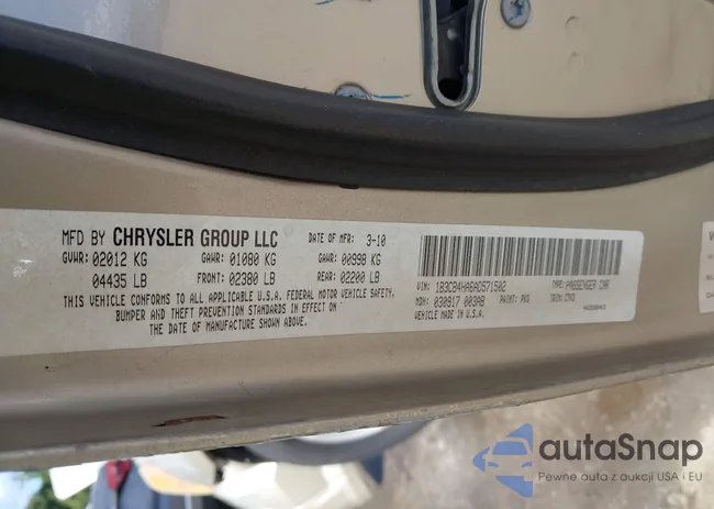 1B3CB4HA6AD571502: 42997865