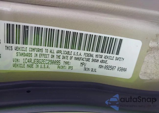 1C4RJEBG2EC290095: 42996940