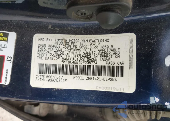 5YFBU4EE4DP208774: 42998656