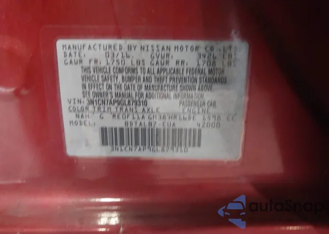 3N1CN7AP9GL879310: 42998839