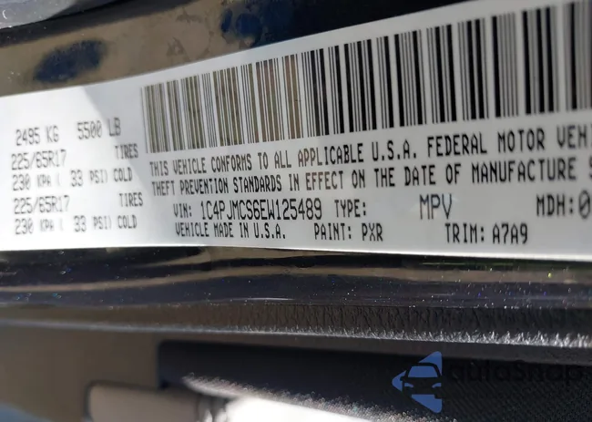 1C4PJMCS6EW125489: 42998123