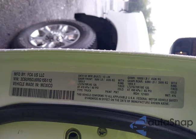 3C6UR5DJ6RG155112: 42998135