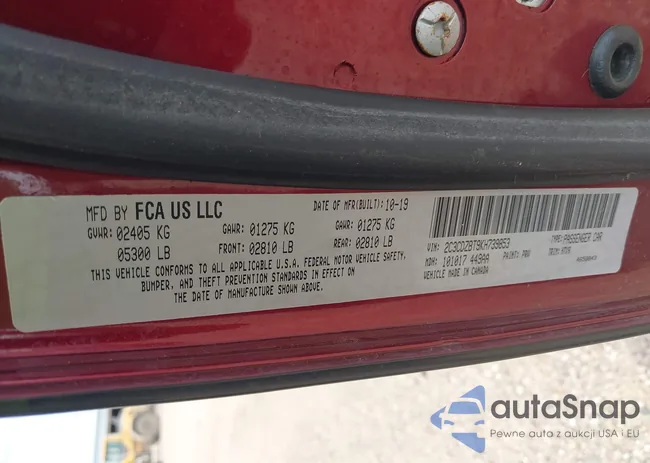 2C3CDZBT9KH739853: 42998172