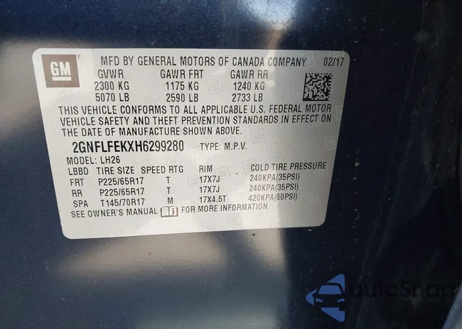 2GNFLFEKXH6299280: 42999548