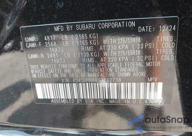 4S4GUHN66S3712718: 42999558