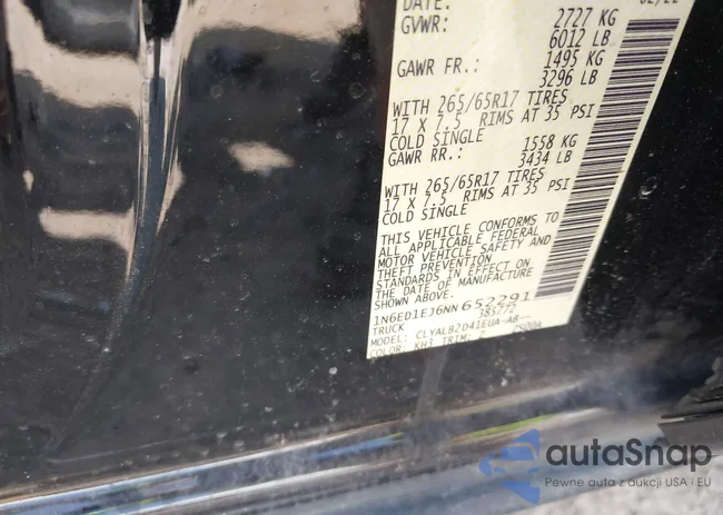 1N6ED1EJ6NN652291: 42999564