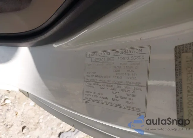 JT8CH32Y2W1001663: 42999777