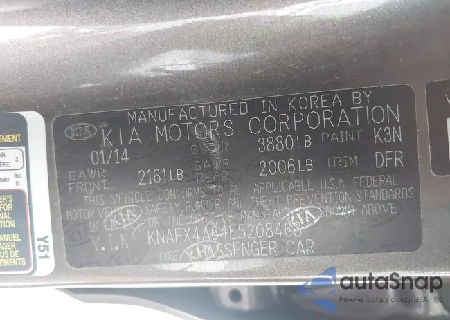 KNAFX4A64E5208468: 43000781