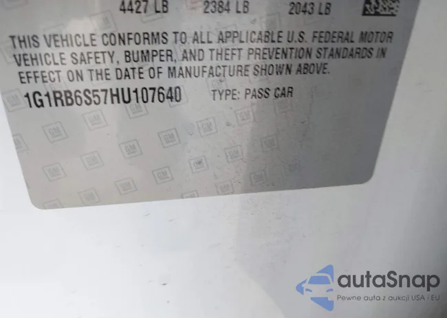 1G1RB6S57HU107640: 43001343