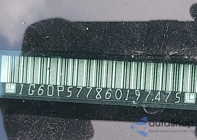 1G6DP577860197475: 43001550