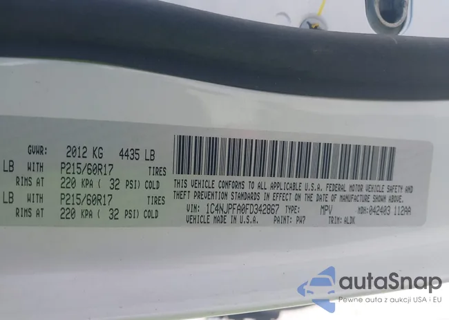 1C4NJPFA0FD342867: 43003388