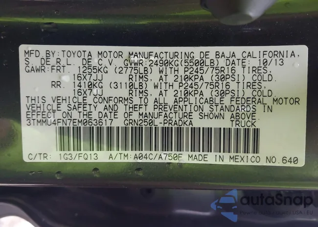 3TMMU4FN7EM063617: 43003788