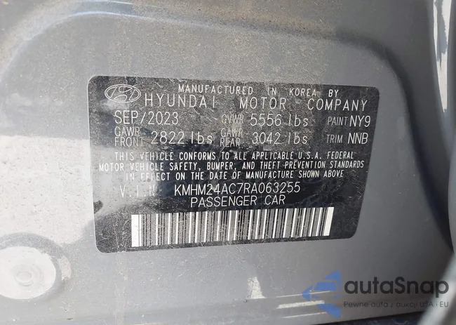 KMHM24AC7RA063255: 43003866