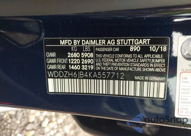 WDDZH6JB4KA557712: 43003097