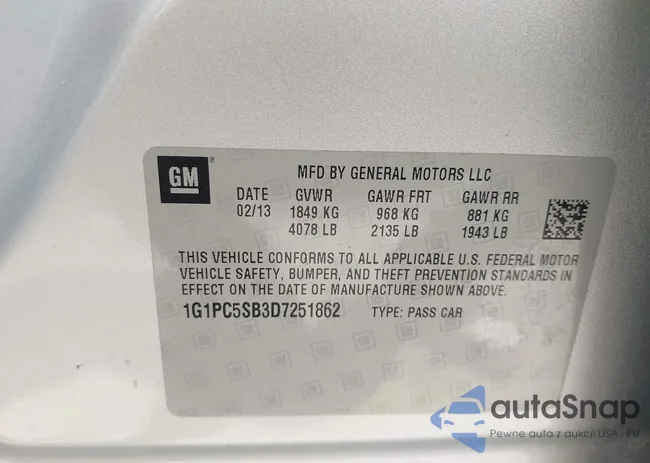 1G1PC5SB3D7251862: 43004441